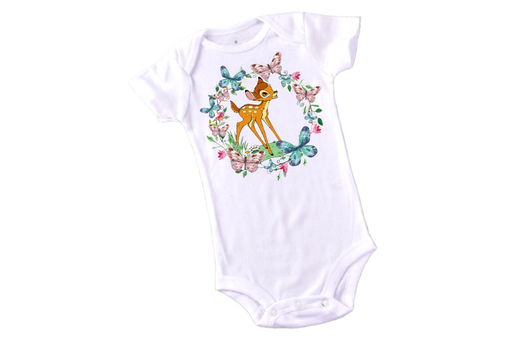 Bambi Baby  Bodysuit/ Onesie/Baby Clothing/Bodysuit Bambi/Girl's Clothing/Baby Clothing/Boys' Clothing/Bodysuit