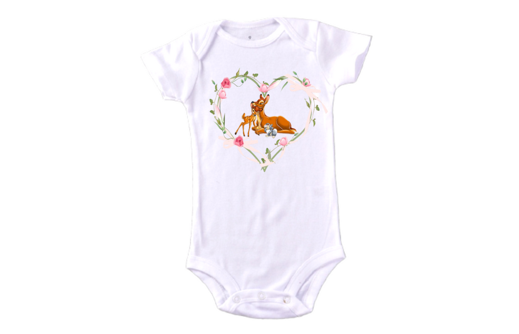 Bambi and Mom Love Inspired/Bambi and Mom Bodysuit/Bambi and Mom Shirt/Personalized