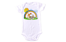 Load image into Gallery viewer, Bambi with Butterfly and Rainbow Happy Birthday Inspired/Bodysuit/T-shirt
