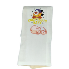 Load image into Gallery viewer, Burp Cloth Sweet Dream Baby/Embroidered Diaper Cloth/Burp Cloth/Embroidery/Baby Shower/Burp Cloth Personalized/Baby Accessories
