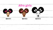 Load image into Gallery viewer, Beautiful Princess Afro Girl Inspired /Custom Name/Age Toddler Shirt /Birthday Shirt/T-shirts
