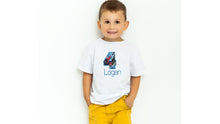 Load image into Gallery viewer, Spiderman Embroidery 4 birthday/Four Birthday/  Applique Embroidery/ /Spiderman/Boy Embroidery
