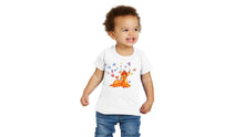 Load image into Gallery viewer, Baby Bambi and Butterfly  /Bambi Bodysuit/Bambi and Butterfly Shirt/Birthday
