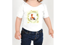 Load image into Gallery viewer, Bambi and Friends Bodysuit/Bambi and Friends around Sunflowers/Bodysuit
