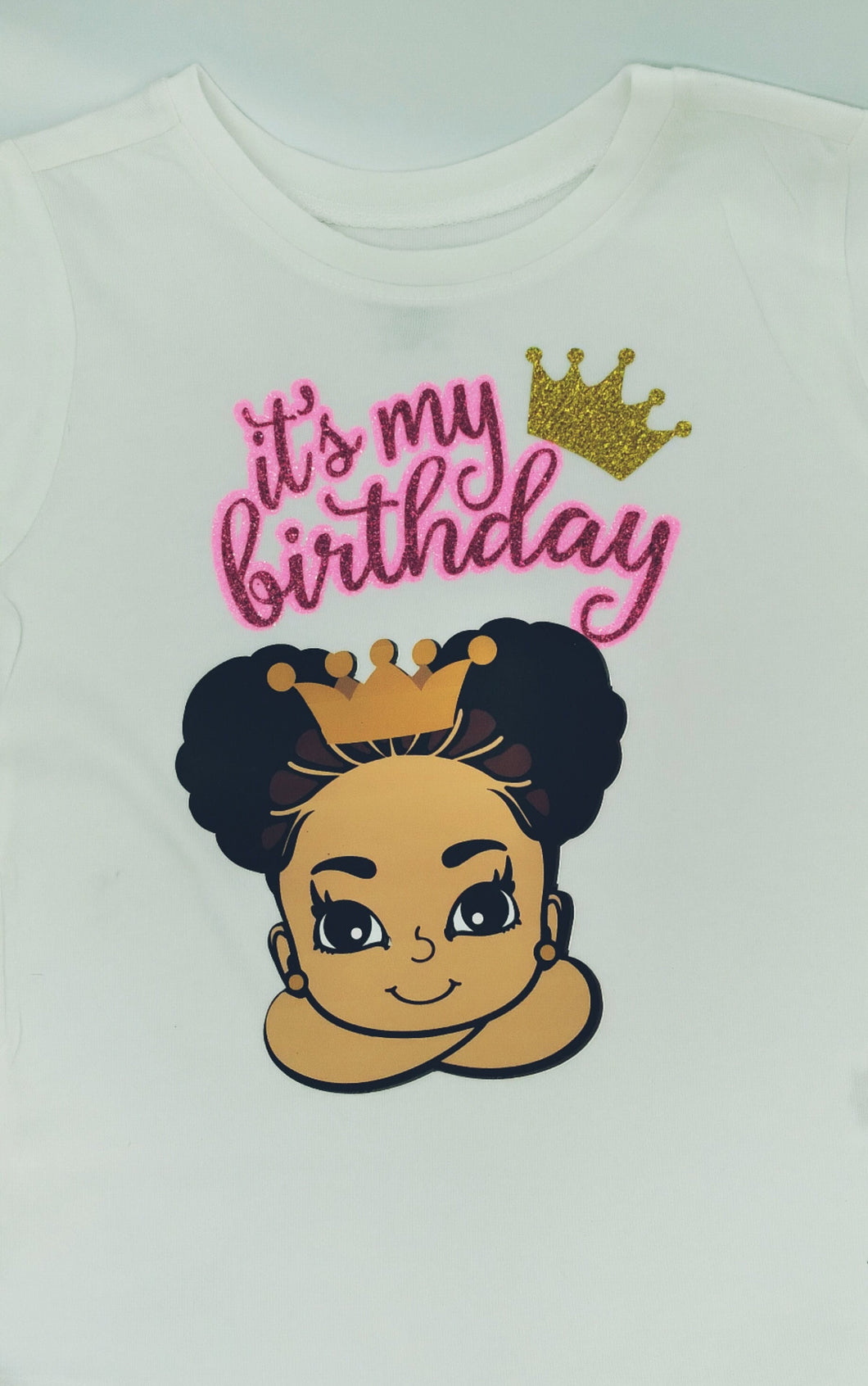 It's My Birthday Girl T-shirt/ Toddler Shirt /It's Birthday with Glitter
